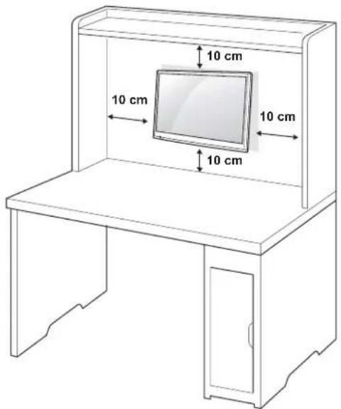 LG 27LS5400 - Wandmontage - 1