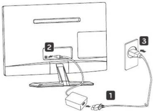 LG 27LS5400 - Montagem sobre uma mesa - 2