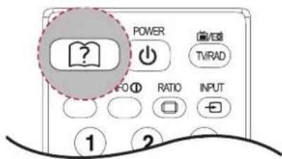 LG 27LS5400 - Utilisation de la télécommande - 1