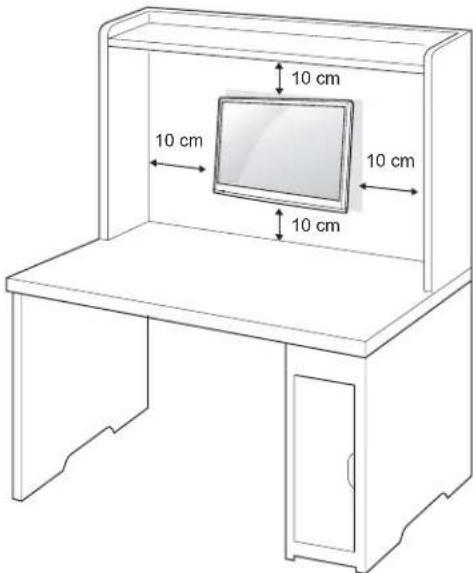 LG 27LS5400 - Montaggio a parete - 1