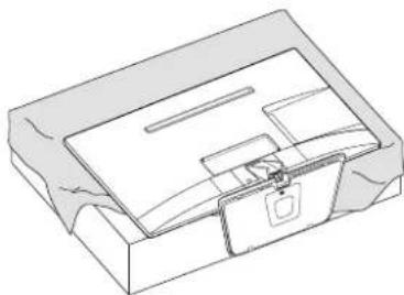 LG 27LS5400 - Detaching the Stand - 1