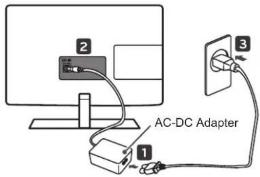 LG 26LN4505 - Adapter connection - 1