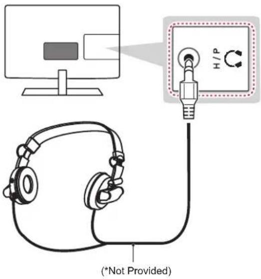 LG 26LN4505 - Headphone connection - 1