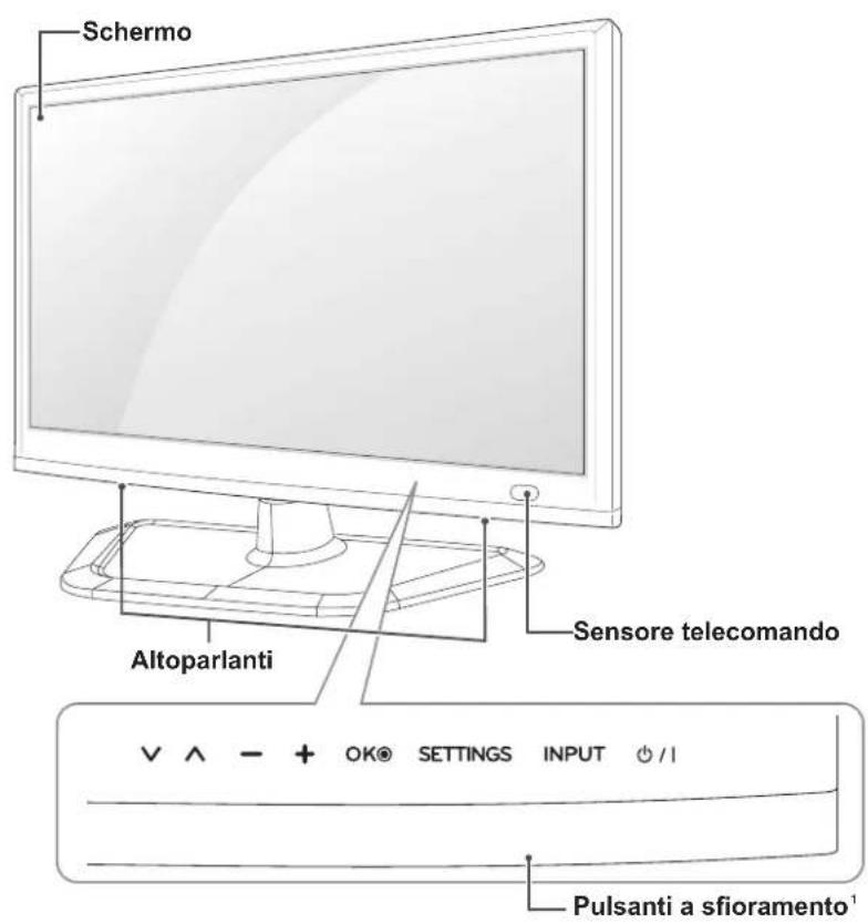 LG 26LN4505 - Componenti e pulsanti - 1