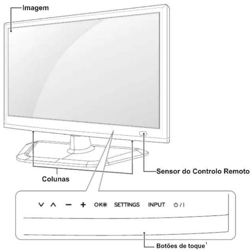 LG 26LN4505 - Peças e botões - 1