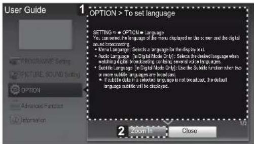 LG 26LN4505 - USING THE USER GUIDE - 2