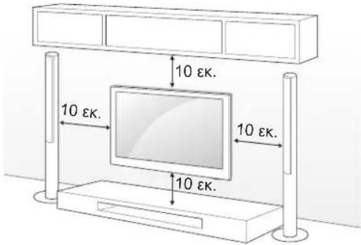 LG 26LN4505 - Επιτοίχια τοποθέτηση - 1