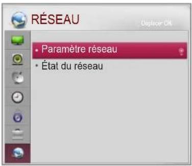 LG 26LN4505 - Paramètre réseau - 1