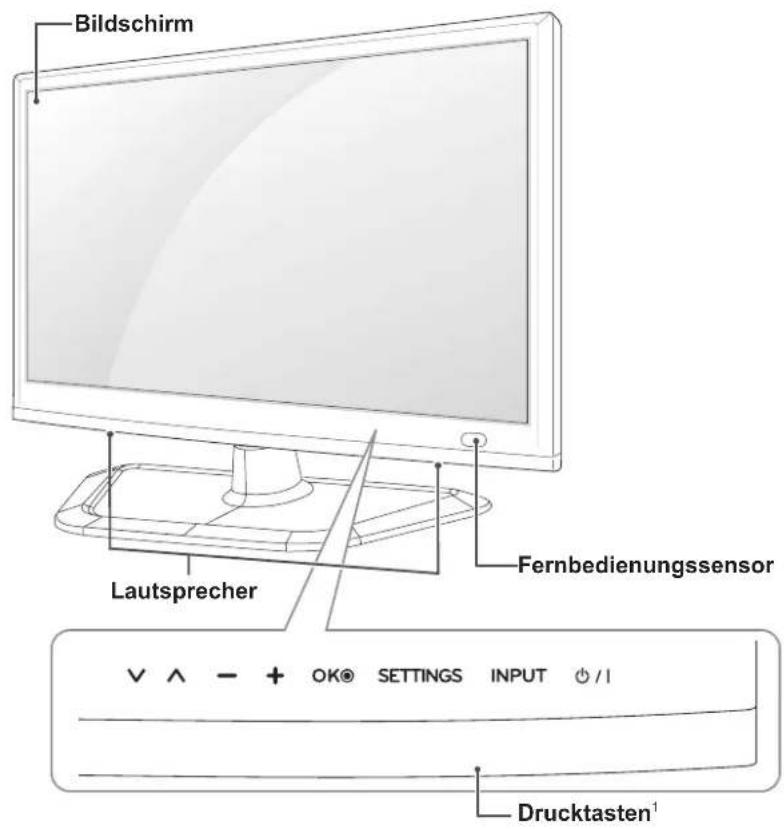 LG 26LN4505 - Gehäuse und Bedienelemente - 1