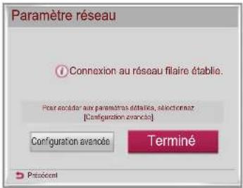 LG 26LN4505 - Paramètre réseau - 4