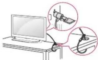 LG 49UF7707 - Uso del sistemas de seguridad kensington - 1