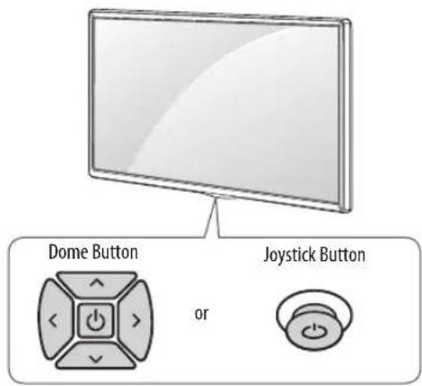 LG 49UH6109 - Using the button - 2