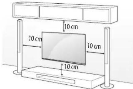 LG 49UH6109 - Montagem numa parede - 1