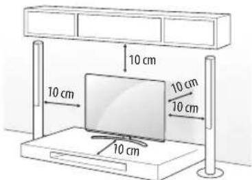 LG 49UH6109 - Op een tafelblad plaatsen - 1