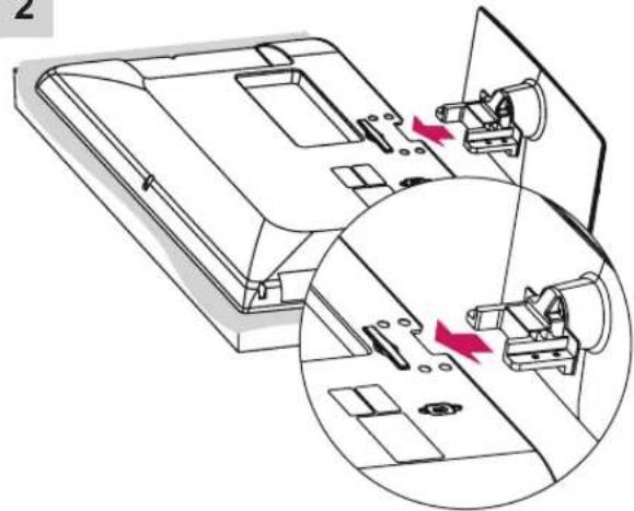 LG 32LS350S - Attaching the stand - 10