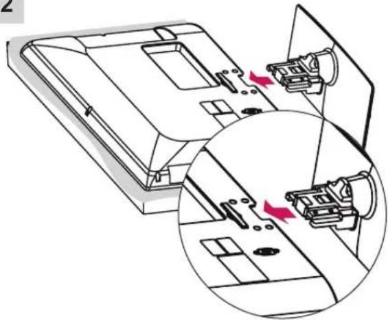 LG 32LS350S - Attaching the stand - 11