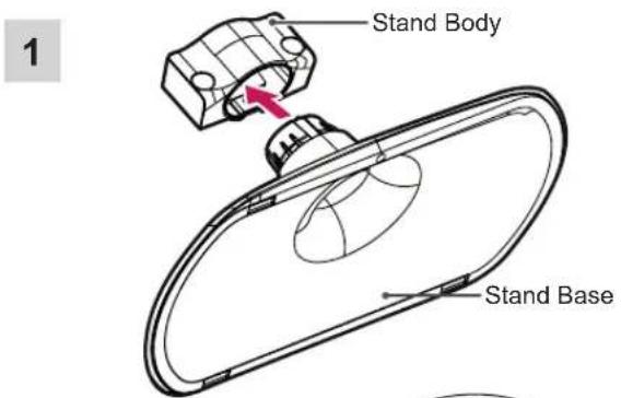 LG 32LS350S - Attaching the stand - 1