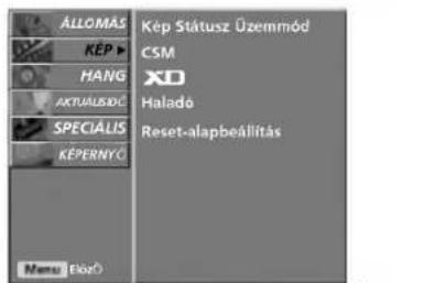 LG 42LC2RB - A képernyőn megjelenő menübeállítások kiválasztása és módosítása - 7