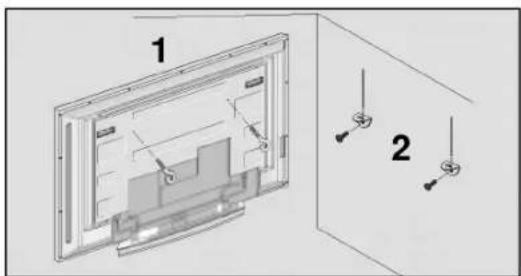 LG 42LC2RB - Pour retirer le socle - 2