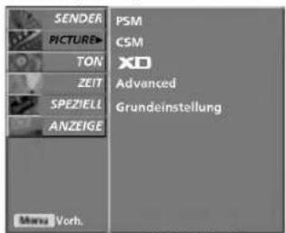 LG 42LC2RB - AUSWAHL UND EINSTELLUNG DER OSD-MENÜS - 3
