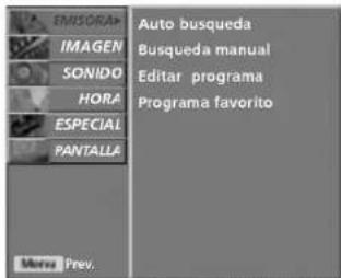 LG 42LC2RB - SELECCIÓN Y AJUSTE DE MENÚS EN PANTALLA - 1