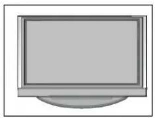 LG 42LC2RB - Instalación en pie sobre escritorio - 1