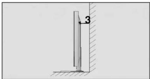 LG 42LC2RB - Einklappen des Standfußes - 3
