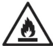 LG GBB72PZVFN - Risk of Fire and Flammable Materials - 1