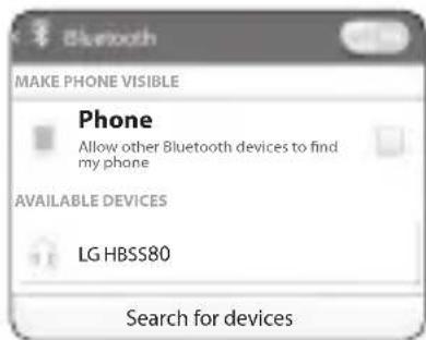 LG Force HBSS80 - Connecting Quickly - 3