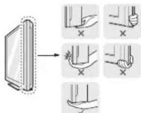 LG 49UH7500 - 抬起與移動電視 - 2
