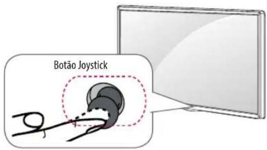 LG 43LF632V - Utilizar o botão joystick - 1