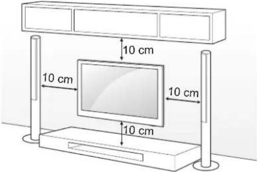 LG 32CS460S - Montaje en una pared - 1