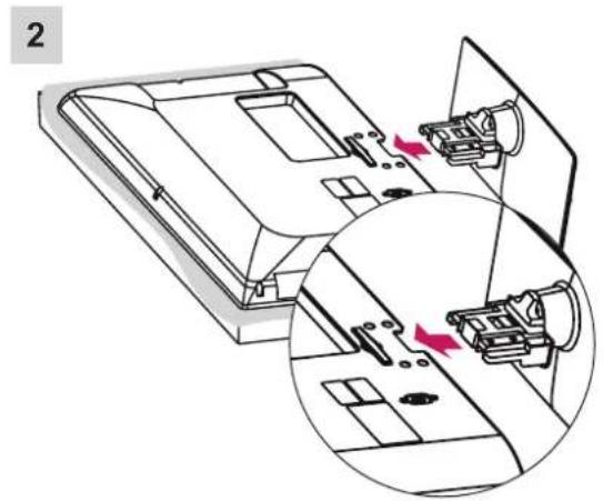 LG 32CS460S - Attaching the stand - 12