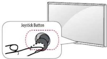 LG 32LF6329 - Using the joystick button - 1