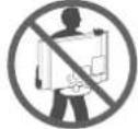 LG 32LF6329 - Anheiten und bewegen des TV-gerätes - 1