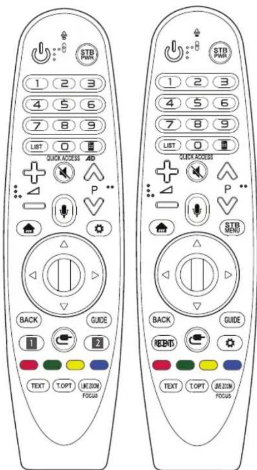 LG OLED65C8PVA - Utilisation de la télécommande Magic - 1