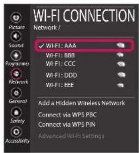 LG OLED65C8PVA - Network Settings - 4