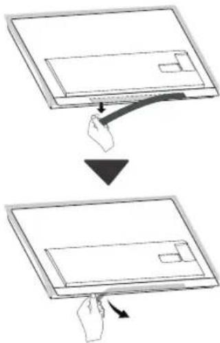 LG OLED65C8PVA - Support de fixation murale - 2