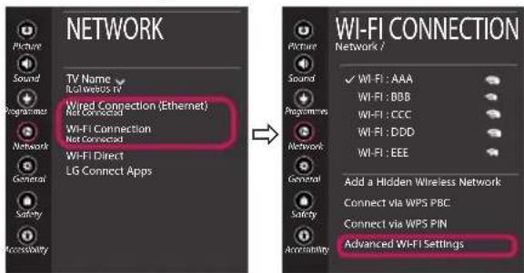 LG OLED65C8PVA - Troubleshooting Network Problems - 3