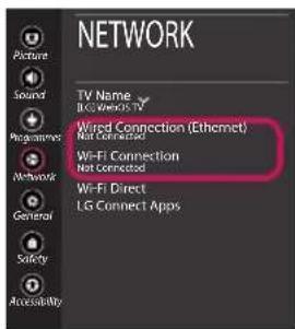 LG OLED65C8PVA - Network Settings - 3