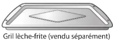 LG LRE6325SW - Instructions pour la grille de rôtissage - 3