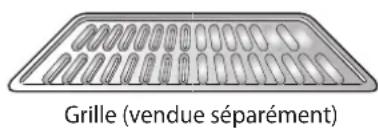 LG LRE6325SW - Instructions pour la grille de rôtissage - 2