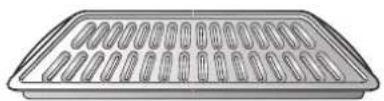 LG LRE6325SW - Broiler Pan and Grid - 1