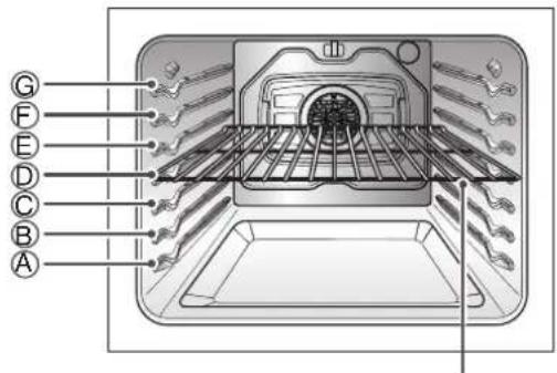 LG LRE6325SW - Rack and Pan Placement - 1