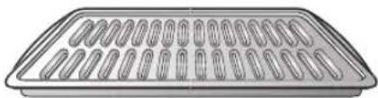 LG LRE6385SW - Broiler Pan and Grid - 1