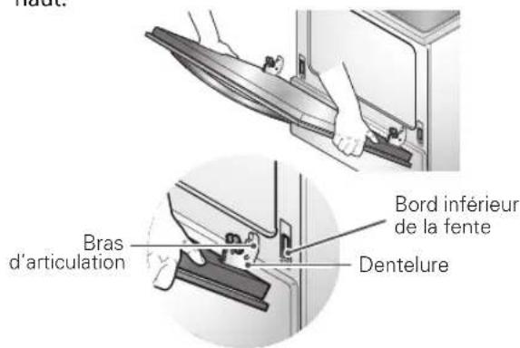 LG LRE6385SW - Replacer la porte du four - 1