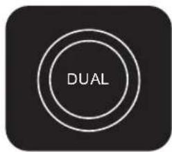 LG LRE6385SW - To turn on a DUAL element - 1
