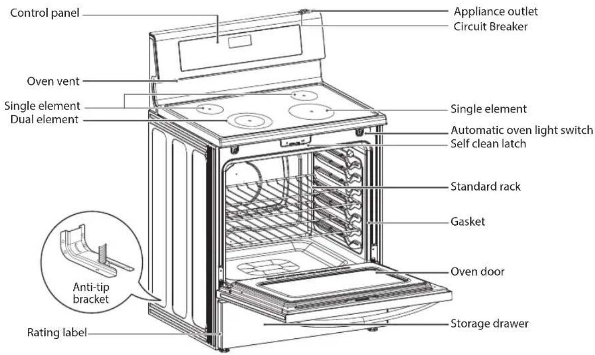 LG LRE6385SW - RANgE OvERvIEw - 1