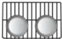 LG LRE6385SW - Rack and Pan Placement - 2