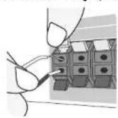 LG HT304SLDH - Attaching the speakers to the DVD receiver - 1